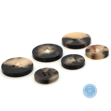 Load image into Gallery viewer, (3 pieces set) 15mm &amp; 20mm Cow Horn Buttons
