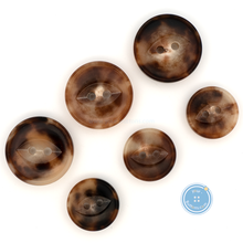 將圖片載入圖庫檢視器 (3 pieces set) 15mm &amp; 20mm Cow Horn Buttons
