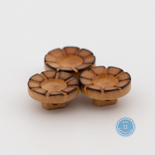 Load image into Gallery viewer, (3 pieces set) 11mm Litchi Wood Shank Button

