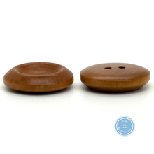 Load image into Gallery viewer, (3 pieces set) 18mm-2hole Brown Wooden Button
