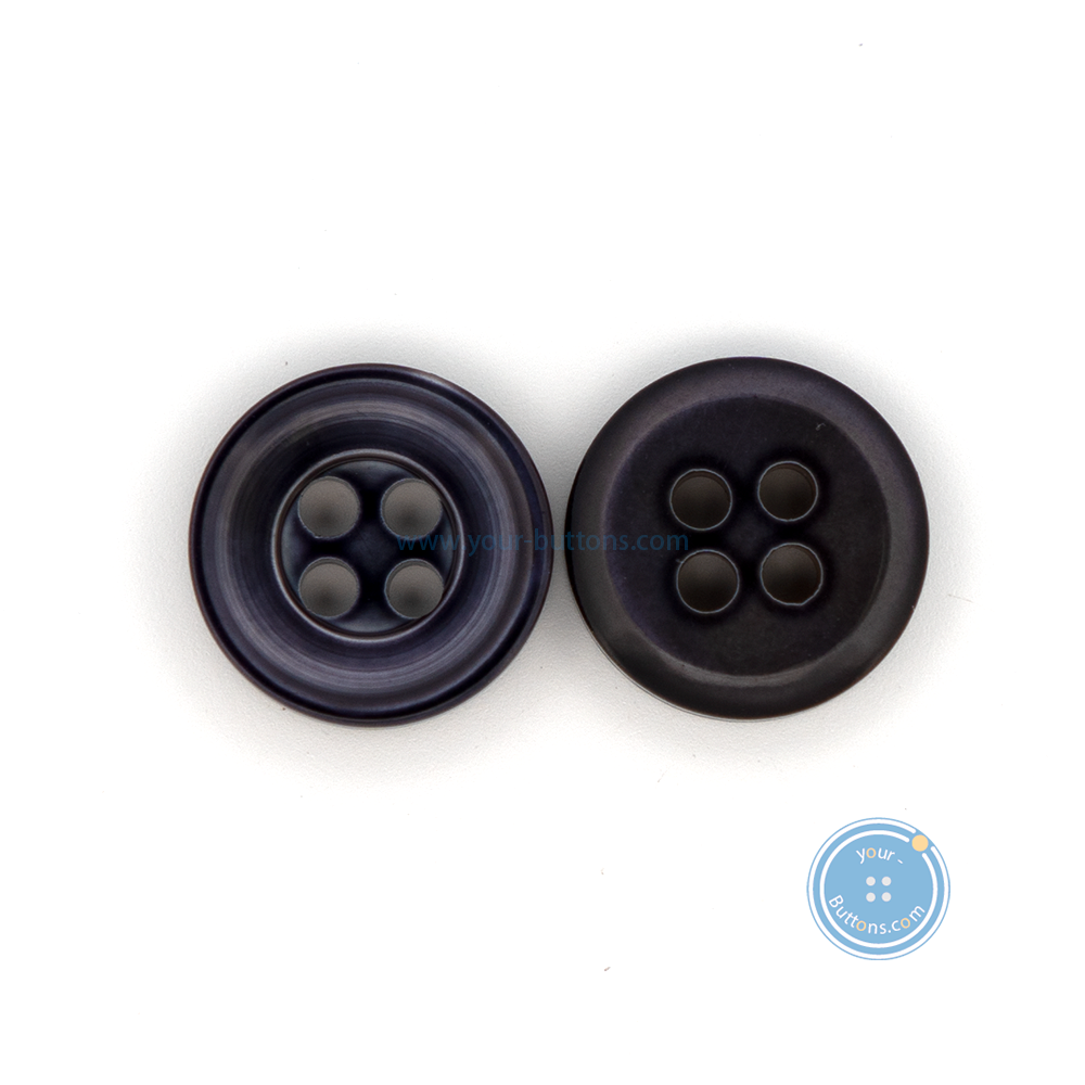 (3 pieces set) 11mm Blue Mother of Pearl Button
