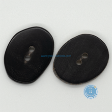 Load image into Gallery viewer, (2 pieces set) 25-35mm Hand-Made Slice Horn Button
