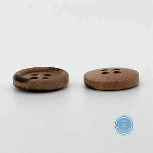 (3 pieces set) 12mm,14mm, 15mm,18mm 19mm & 23mm Wood button