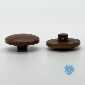 (3 pieces set) 21mm Wood button with Shank