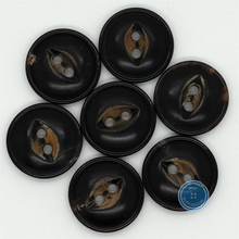 Load image into Gallery viewer, (3 pieces set) 18mm Real Horn Button Fisheye style
