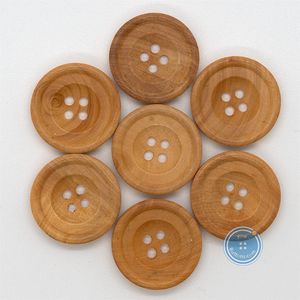 (3 pieces set) 22mm British style Wood button