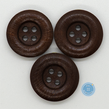 Load image into Gallery viewer, (3 pieces set) 21mm Wood button
