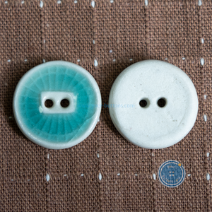17.5mm Handmade Pottery Button