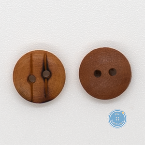 (3 pieces set) 12mm Wood button