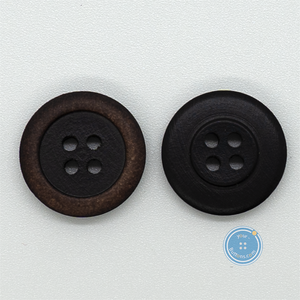(3 pieces set) 19mm & 21mm Vintage Wood button