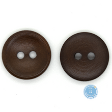 Load image into Gallery viewer, (3 pieces set) 15mm-2hole Wooden Button
