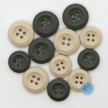 Load image into Gallery viewer, (3 pieces set) 15mm &amp; 18mm Wood button
