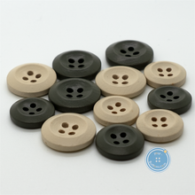 Load image into Gallery viewer, (3 pieces set) 15mm &amp; 18mm Wood button
