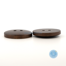 Load image into Gallery viewer, (3 pieces set) 27mm Brown Wooden Button
