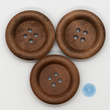 Load image into Gallery viewer, (3 pieces set) 28mm Wood button
