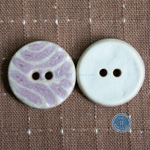 21mm Handmade Pottery Button