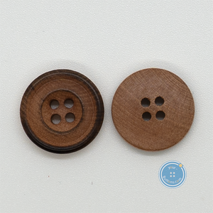 (3 pieces set) 19mm Wood button