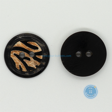 Load image into Gallery viewer, (2 pieces set) 23mm Hand-Made Horn Button

