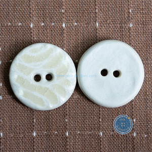 21mm Handmade Pottery Button