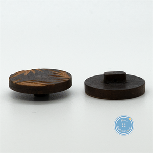 (3 pieces set) 21mm Wood Shank button