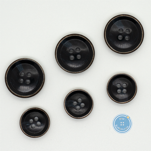 (3 pieces set) 15mm & 20mm Premium Urea Button with Burnt edge