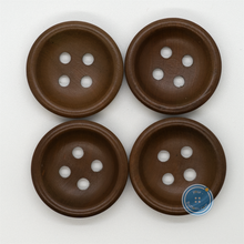 Load image into Gallery viewer, (3 pieces set) 34mm Wood button
