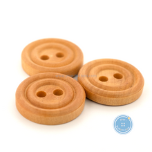 Load image into Gallery viewer, (3 pieces set) 15mm Wooden Button

