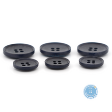 Load image into Gallery viewer, (3 pieces set) 15mm &amp; 20mm Navy Corozo Button
