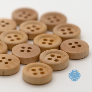 (3 pieces set) 11mm wooden button