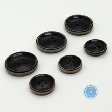 Load image into Gallery viewer, (3 pieces set) 15mm &amp; 20mm Premium Urea Button with Burnt edge
