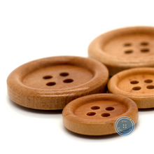 Load image into Gallery viewer, (3 pieces set) 16mm &amp; 23mm Wooden Button
