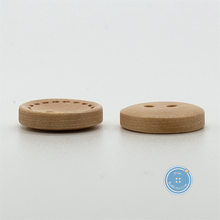 Load image into Gallery viewer, (3 pieces set) 15mm Wood button

