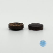 Load image into Gallery viewer, (3 pieces set) 11mm Wooden Button with square pattern
