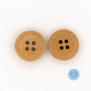 (3件套) 15mm &amp; 20mm 4hole Wooden Button
