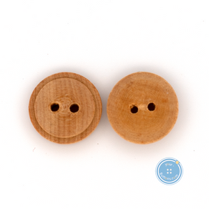 (3 pieces set) 13mm & 15mm 2hole Wooden Button