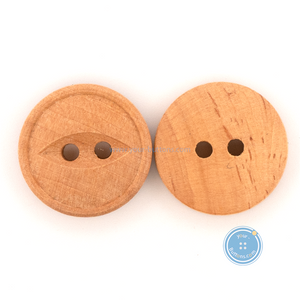 (3 pieces set) 15mm Cateye hole Wooden Button