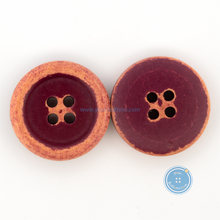 Load image into Gallery viewer, (3 pieces set) 21mm Distressed Wooden Button
