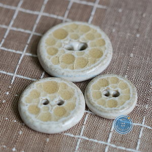 20mm,25mm & 30mm Handmade Pottery Button