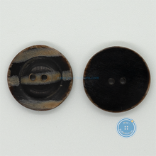 Load image into Gallery viewer, (2 pieces set) 26mm Hand-Made Horn Button
