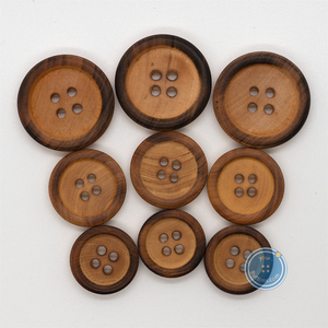 (3 pieces set) 18mm, 20mm & 26mm Wood button