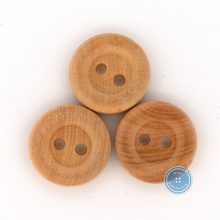 Load image into Gallery viewer, (3 pieces set) 16mm 2hole Wooden Button
