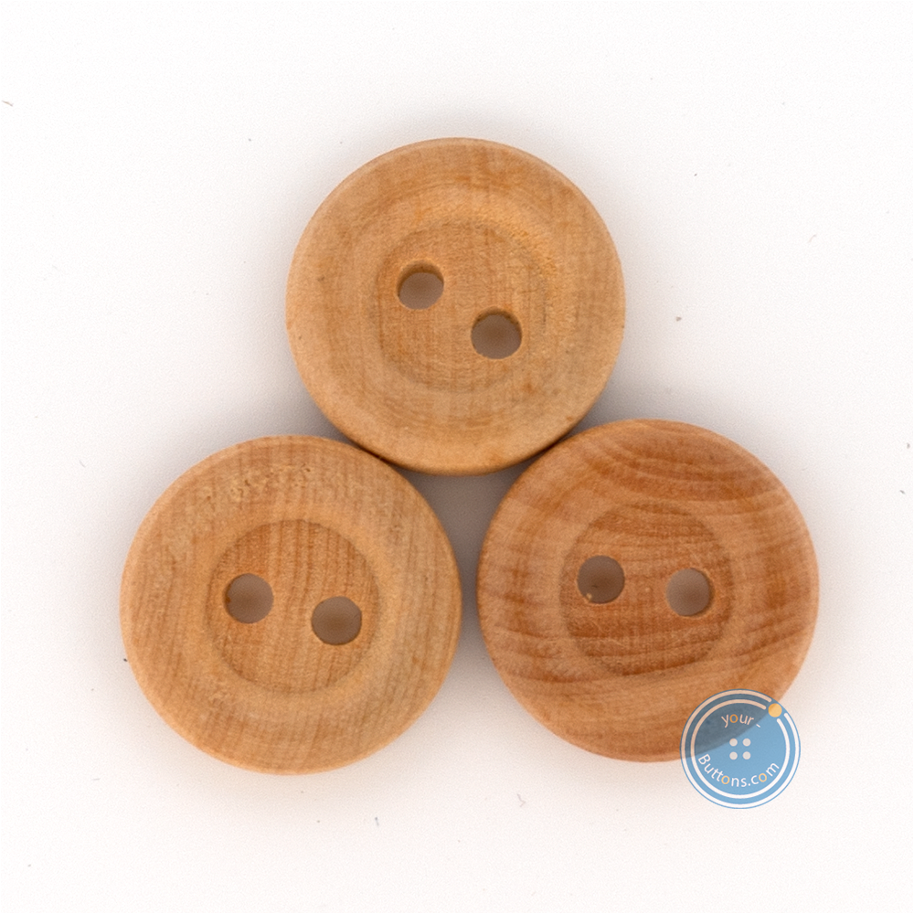 (3件套) 16mm 2hole Wooden Button