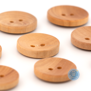 (3 pieces set) 19mm,20mm & 21mm Natural Wooden Button