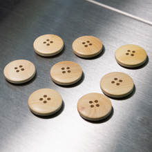 Load image into Gallery viewer, (3 pieces set) 4hole 20mm Wooden Button
