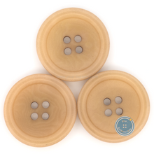 Load image into Gallery viewer, (3 pieces set) 25mm Beige Corozo Button
