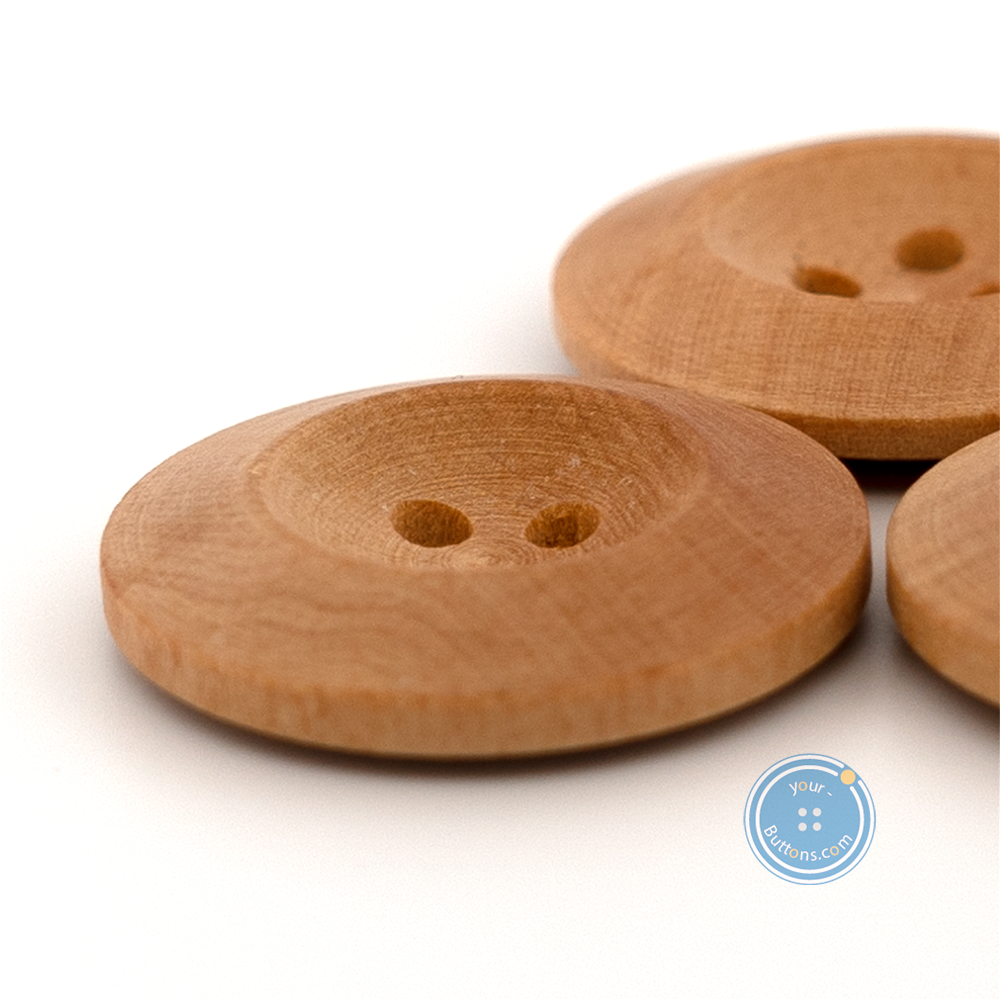 (3 pieces set) 15mm,16mm,18mm,25mm & 30mm BIG-RIM 4hole Wooden Button