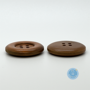 (3 pieces set) 32mm Big-Rim Wood button