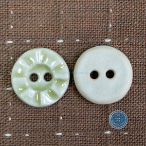 13mm Handmade Pottery Button