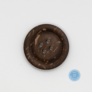 (3 pieces set) 24mm 4hole Coconut shell button