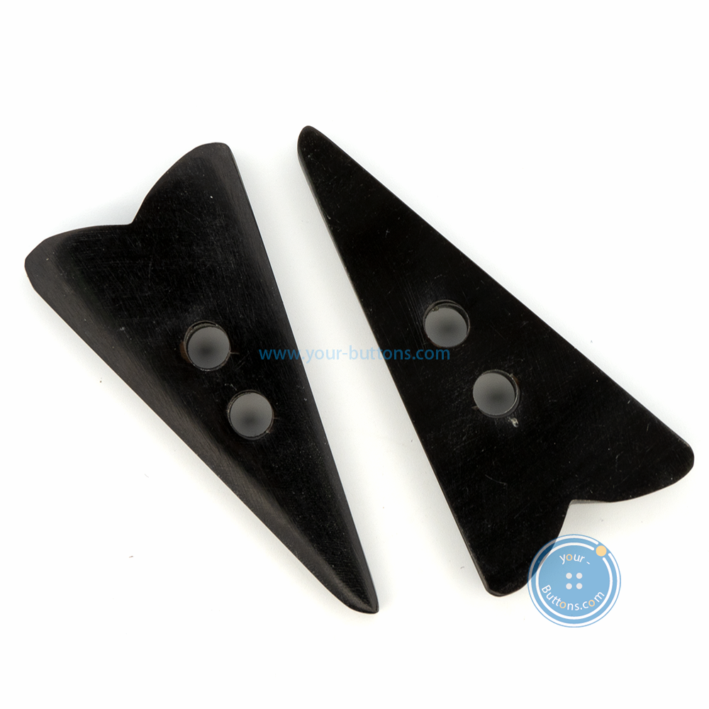 (1 piece set) 47mm Hand-Made Real Horn Toggle